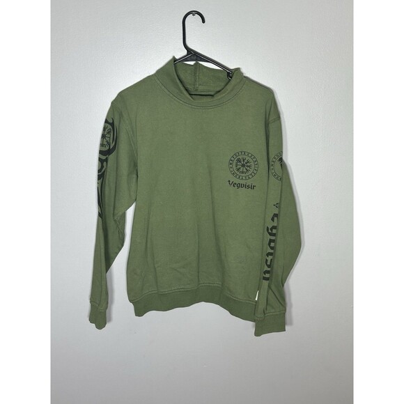 Badolina Denmark Vegvisir - Viking Collection - Men’s Sweater Medium Green - Picture 1 of 11